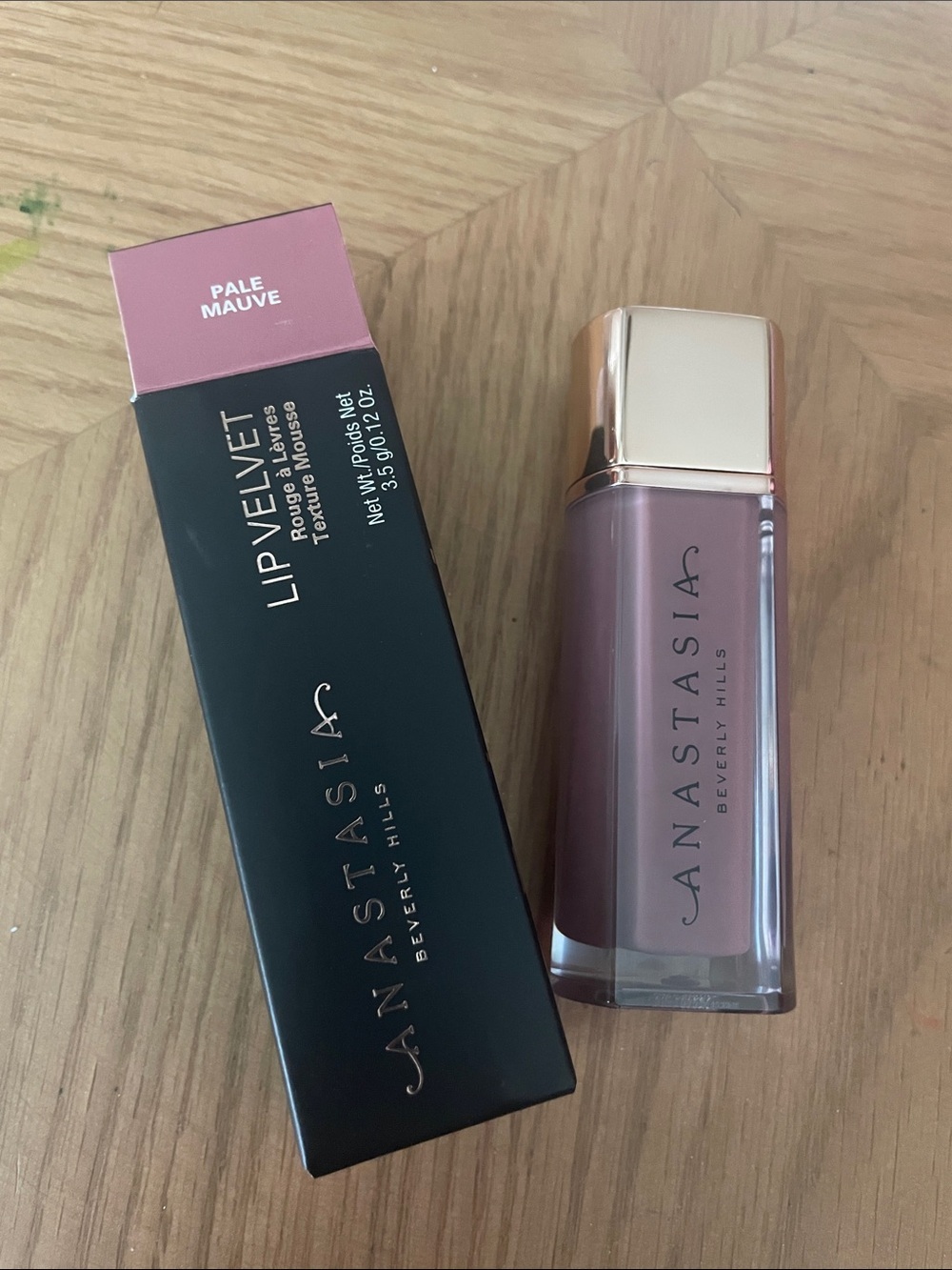 Anastasia Beverly Hills Lip Velvet Liquid Lipstick — Pale Mauve